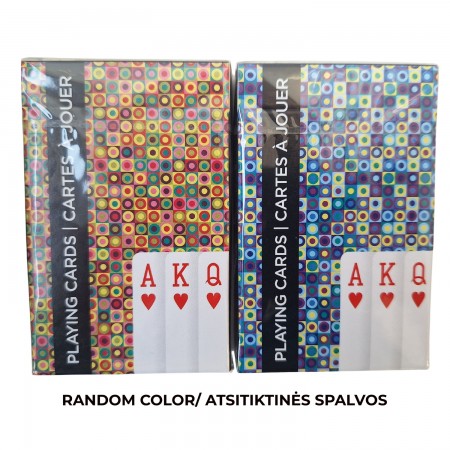 Piatnik Dots Bridžo kortos 1 vnt. (raudonos arba mėlynos)