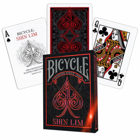 Kosmetinis defektas Bicycle Shin Lim kortos