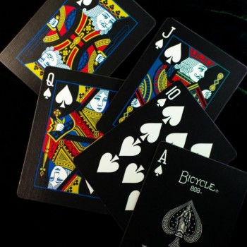 Bicycle Rider Back Reverse kortos (žalios ir juodos sp.)