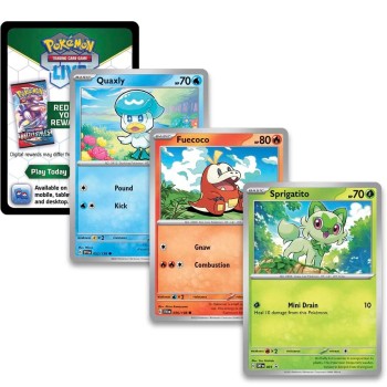 Pokémon Scarlet & Violet: Sprigatito Paldea Collection dėžė (anglų k.) Pokémon Scarlet & Violet: Sprigatito Paldea Collection dėžė (anglų k.)