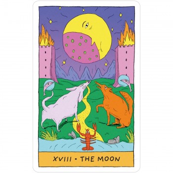 Whimsical Witch Tarot metalinėje dėžutėje US Games Systems Whimsical Witch Tarot metalinėje dėžutėje US Games Systems