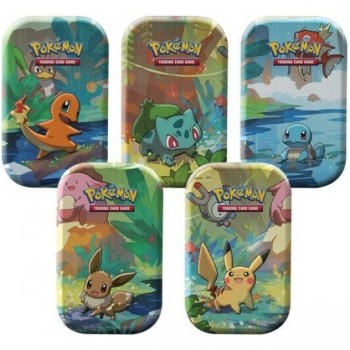 Pokemon Kanto Friends Mini metalinėje dėžutėje (anglų k.) Pokemon Kanto Friends Mini metalinėje dėžutėje (anglų k.)