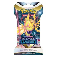 Pokemon Sword & Shield: Silver Tempest Sleeved Booster kortų papildymo pakuotė 1 vnt.
