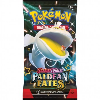Pokemon Scarlet & Violet: Paldean Fates Booster kortų papildymas (anglų k.)