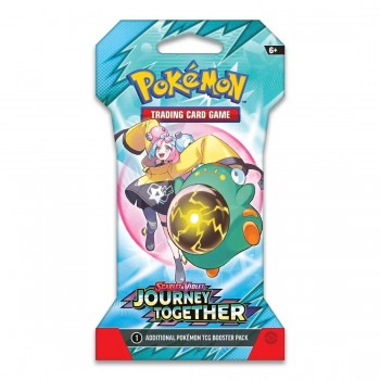 Pokemon Scarlet & Violet: Journey Together SV9 Sleeved Booster kortų papildymo pakuotė 1 vnt.