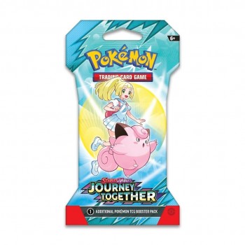 Pokemon Scarlet & Violet: Journey Together SV9 Sleeved Booster kortų papildymo pakuotė 1 vnt.