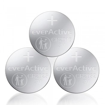 EverActive ličio baterijų rinkinys 4 x CR2032 2 x CR2025 2 x CR2016