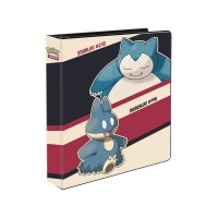 Snorlax & Munchlax 2 colių segtuvas Pokémon su 3 žiedais Ultra Pro