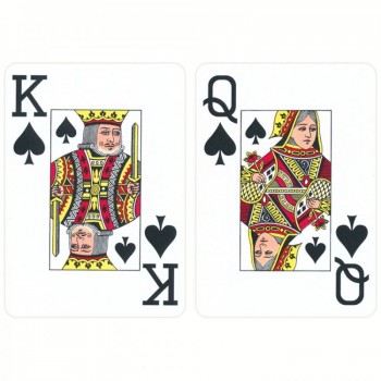 Kosmetinis defektas Fournier EPT pokerio kortos (Mėlynos)