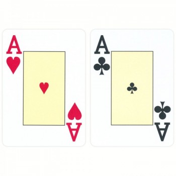 Kosmetinis defektas Fournier EPT pokerio kortos (Mėlynos)