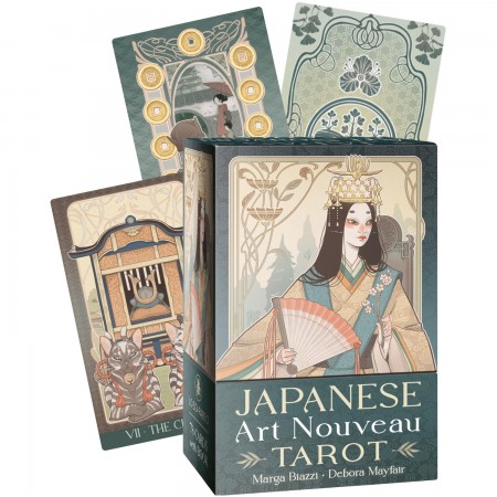 Japanese Art Nouveau Tarot (Premium) kortos Lo Scarabeo