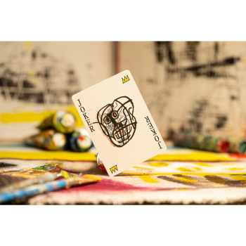 Kosmetinis defektas Basquiat žaidimo kortos Theory11