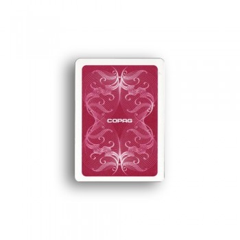 Centennial plastikinė pokerio kortų kaladė (raudona) Copag