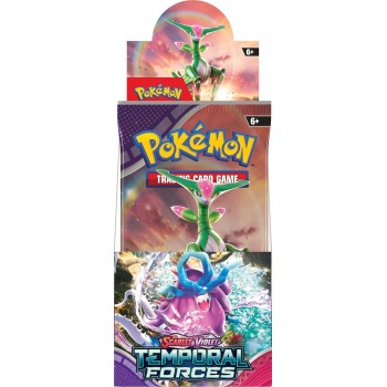 Pokemon Scarlet & Violet: Temporal Forces Half Booster Box papildymas (anglų k.)