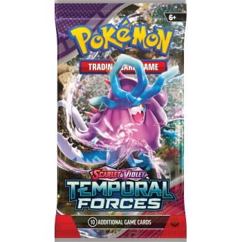 Pokemon Scarlet & Violet: Temporal Forces Half Booster Box papildymas (anglų k.)