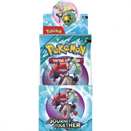 Pokemon Scarlet & Violet: Journey Together SV9 Half Booster Display papildymas (anglų k.) Pokemon Scarlet & Violet: Journey Together SV9 Half Booster Display papildymas (anglų k.)