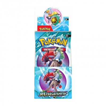 Pokemon Scarlet & Violet: Journey Together SV9 Half Booster Display papildymas (anglų k.)