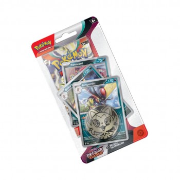 Pokémon Scarlet & Violet: Kingambit Obsidian Flames Premium kortų papildymas (anglų k.) Pokémon Scarlet & Violet: Kingambit Obsidian Flames Premium kortų papildymas (anglų k.)