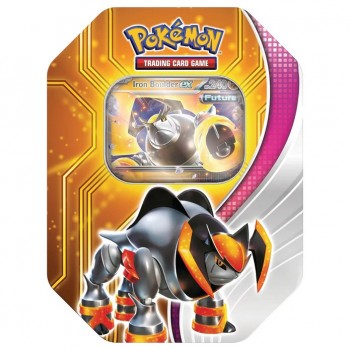 Pokémon TCG: Paradox Destinies Ex Iron Boulder Ex rinkinys metalinėje dėžutėje Pokémon TCG: Paradox Destinies Ex Iron Boulder Ex rinkinys metalinėje dėžutėje