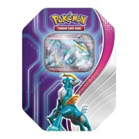 Kosmetinis defektas Pokémon TCG: Paradox Destinies Iron Crown Ex rinkinys metalinėje dėžutėje Kosmetinis defektas Pokémon TCG: Paradox Destinies Iron Crown Ex rinkinys metalinėje dėžutėje