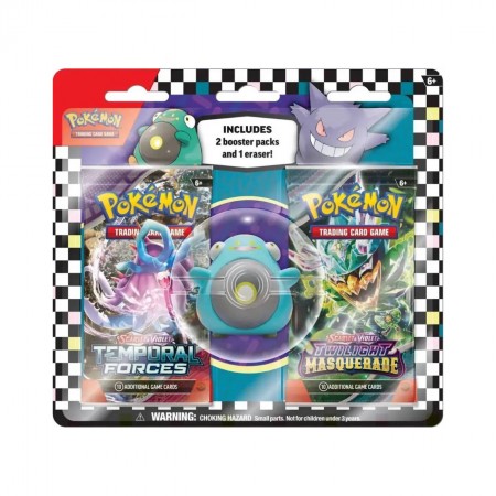 Pokémon Scarlet & Violet Eraser Blister rinkinys (Bellibolt) Pokémon Scarlet & Violet Eraser Blister rinkinys (Bellibolt)