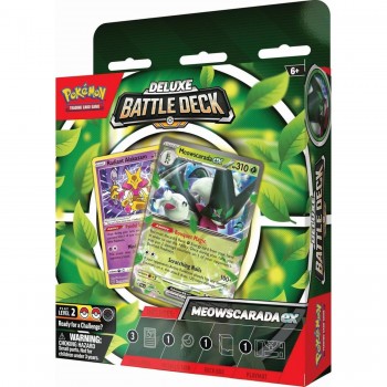 Pokémon Deluxe Battle Deck Meowscarada ex kortų kaladė