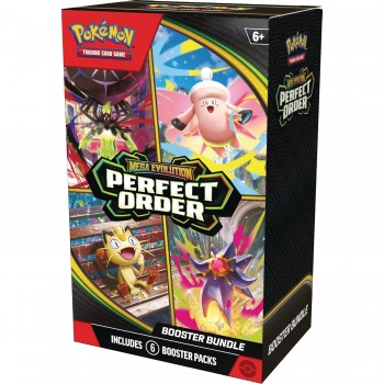 Pokemon Mega Evolution: Perfect Order Booster Bundle rinkinys