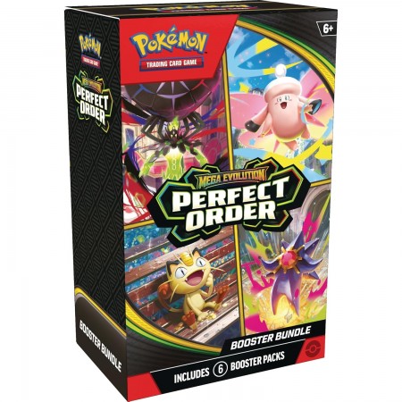 Pokemon Mega Evolution: Perfect Order Booster Bundle rinkinys