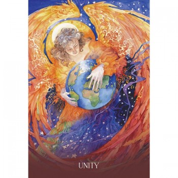 Kosmetinis defektas Sacred Earth Oracle kortos Blue Angel