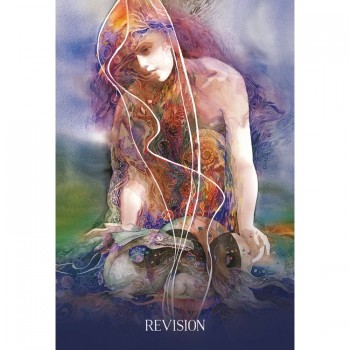 Kosmetinis defektas Sacred Earth Oracle kortos Blue Angel