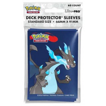 Mega Charizard X Standard apsauginės kortų įmautės (65 kortoms) Pokémon Ultra Pro Mega Charizard X Standard apsauginės kortų įmautės (65 kortoms) Pokémon Ultra Pro