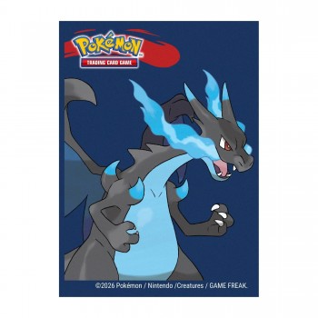 Mega Charizard X Standard apsauginės kortų įmautės (65 kortoms) Pokémon Ultra Pro Mega Charizard X Standard apsauginės kortų įmautės (65 kortoms) Pokémon Ultra Pro