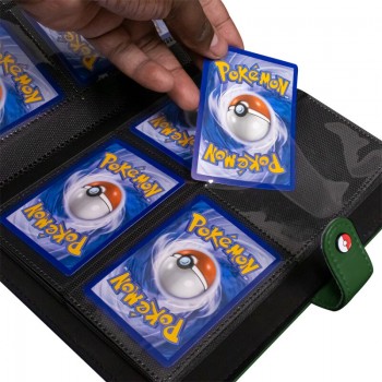 Premium 4 kišenų žalias segtuvas Pokémon Ultra Pro Premium 4 kišenų žalias segtuvas Pokémon Ultra Pro