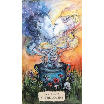 Bonestone & Earthflesh Tarot kortos Blue Angel Bonestone & Earthflesh Tarot kortos Blue Angel