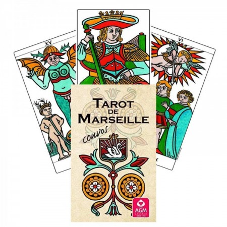 Kosmetinis defektas Tarot De Marseille Convos English Edition Kortos AGM Kosmetinis defektas Tarot De Marseille Convos English Edition Kortos AGM