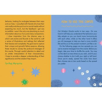Cat Wisdom Oracle kortos Rockpool Publishing