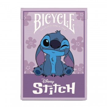 Disney Stitch žaidimo kortos (violetinės sp.) Bicycle Disney Stitch žaidimo kortos (violetinės sp.) Bicycle
