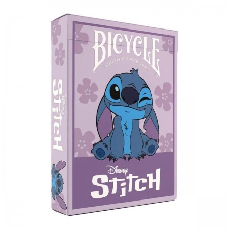 Disney Stitch žaidimo kortos (violetinės sp.) Bicycle Disney Stitch žaidimo kortos (violetinės sp.) Bicycle