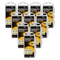 Duracell Activair 10 baterijos klausos aparatams 60 vnt.