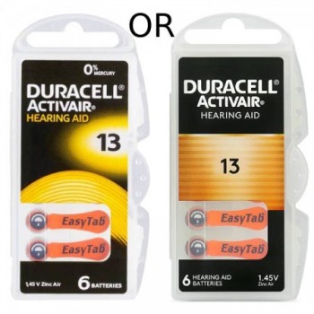 Duracell Activair 13 baterijos klausos aparatams 60 vnt.