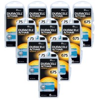 Duracell Activair 675 baterijos klausos aparatams 60 vnt.