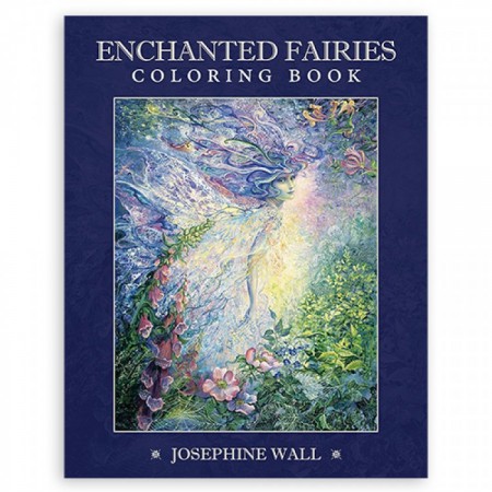 Kosmetinis defektas Enchanted Fairies Spalvinimo knyga Blue Angel Kosmetinis defektas Enchanted Fairies Spalvinimo knyga Blue Angel