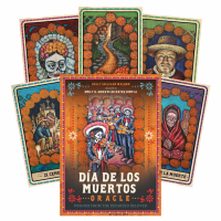 Kosmetinis defektas Dia De Los Muertos Oracle kortos Blue Angel