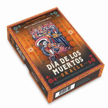 Kosmetinis defektas Dia De Los Muertos Oracle kortos Blue Angel