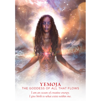 Kosmetinis defektas Divine Feminine Oracle kortos Hay House