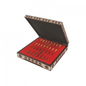 Kosmetinis defektas Vip Chess Set Hatem Lux L dydžio šachmatų rinkinys Star Kosmetinis defektas Vip Chess Set Hatem Lux L dydžio šachmatų rinkinys Star