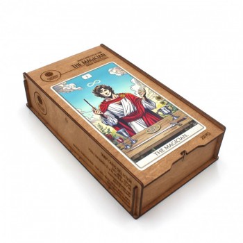 Kosmetinis defektas Tarot: The Magician Dėlionė Iš Medžio (250 detalių) Fantasy Puzzles Kosmetinis defektas Tarot: The Magician Dėlionė Iš Medžio (250 detalių) Fantasy Puzzles