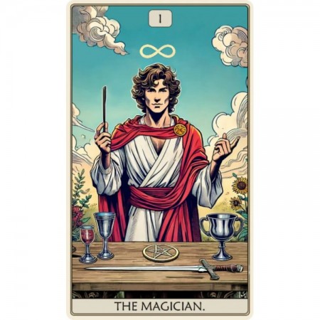 Kosmetinis defektas Tarot: The Magician Dėlionė Iš Medžio (250 detalių) Fantasy Puzzles Kosmetinis defektas Tarot: The Magician Dėlionė Iš Medžio (250 detalių) Fantasy Puzzles