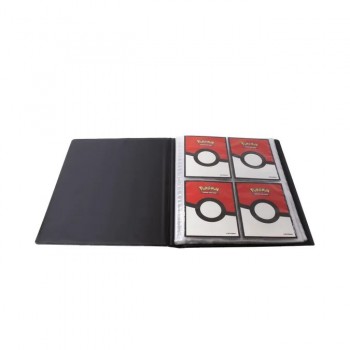 Mega Evolution Pitch Black 4 kišenių albumas Pokémon kortelėms Ultra Pro Mega Evolution Pitch Black 4 kišenių albumas Pokémon kortelėms Ultra Pro