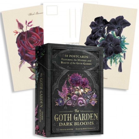 the Goth Garden Dark Blooms atvirukų rinkinys Adams Media the Goth Garden Dark Blooms atvirukų rinkinys Adams Media